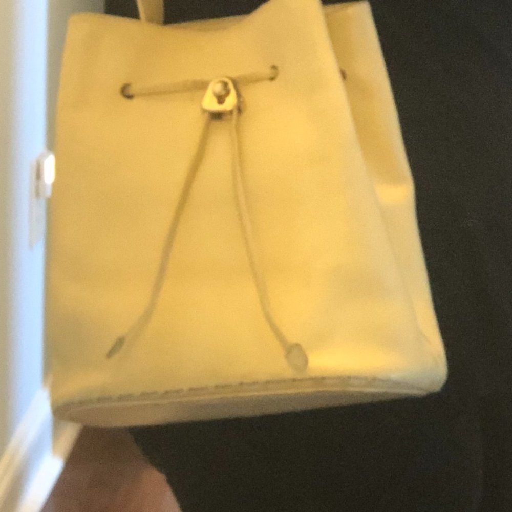 DIVIN BUTTERCREAM YELLOW HANDBAG - FROM BANGKOK